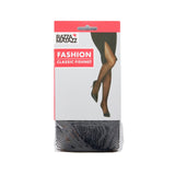 3 Pair RazzaMatazz Fashion Classic Fishnet Tights Womens Pantyhose Stockings Black H80098 Bulk