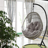 Hanging Egg Hammock Swing Chair Sofa Thick Cushion Seat Padded Pad Garden Patio