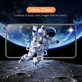 For Samsung Galaxy S24+ PLUS Case Cover and Tempered Glass Screen Protector Clear