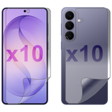 10 Set Soft PET Film Screen Protector for Samsung Galaxy S26+ PLUS Front and Back Bulk