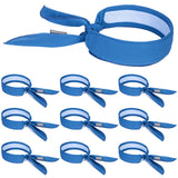 10x Portwest UV Protection Padded Cooling Neck Scarf Cooler Hair Band Bulk Blue CV05