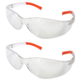 x2 Safetyware Atlas Clear Anti Fog Scratch Resistant Work Safety Glasses Goggles Bulk Protective Eyewear Eye Protection