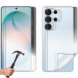 2 Set Tempered Glass Screen Protector for Samsung Galaxy S26 ULTRA Front and Back Soft Film Bulk