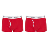 2x Bonds Guyfront Trunks Mens Red Briefs Boxer Undies Underwear MZVJ Bulk