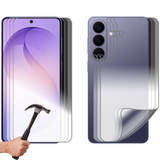 3 Set Tempered Glass Screen Protector for Samsung Galaxy S26+ PLUS Front and Back Soft Film Bulk