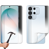 3 Set Tempered Glass Screen Protector for Samsung Galaxy S26 ULTRA Front and Back Soft Film Bulk
