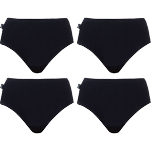 4 Pack Sloggi Originals Hikini Womens Underwear Undies Panties Briefs Black High Waisted Bikini Bulk