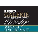 Ilford Galerie Smooth Fine Art Matt Photo Paper 190gsm A4 10 Sheets IGSFAP