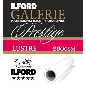 Ilford Galerie Prestige Lustre Photo Paper Rolls 260GSM
