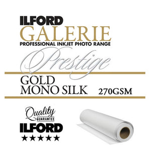 Ilford Galerie Gold Mono Silk Photo Paper Rolls 270GSM