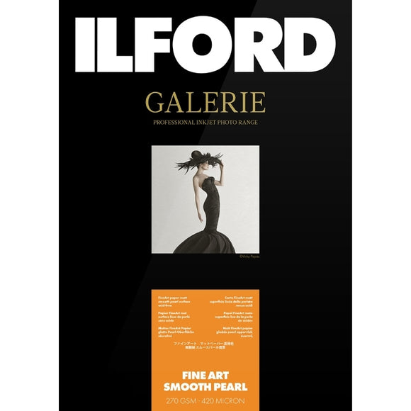 Ilford Galerie Fine Art Smooth Pearl Photo Paper Sheets 270 GSM
