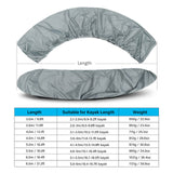Kayak Canoe Boat Transport Storage Cover Protector Dust Waterproof UV Resistant