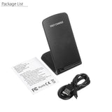 Quick Charge 2.0 10W Dual Coil Qi Wireless Charger Fast Charging Phone Dock Pad
