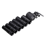 10pcs Air Impact Wrench Socket Set 1/2'' Square Drive Metric Drill Chuck Adapter