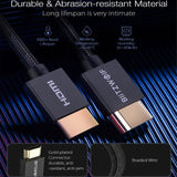 BlitzWolf BW-HDC1 4K Ultra HD 2160p 1080p 3D High Speed v2.0 Premium HDMI Cable