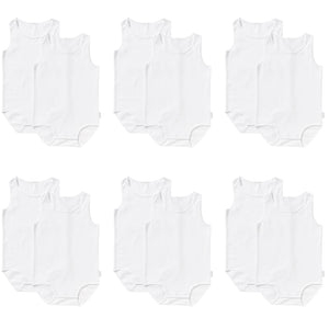 12 Pack Bonds Wonderbodies Baby Singletsuit Bodysuit Wondersuit Tank BY4VA Bulk