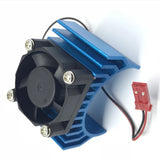 Alloy 540/550 Motor Heatsink Radiator Fan JST Connector for 1/8 1/10 RC Car Part