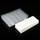 100Pcs 20/25/27/30mm Coin Clear Plastic Round Capsules Case Holder Storage Box