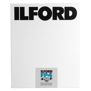 Ilford FP4 Plus ISO 125 8x10" Black and White Film 25 Sheets