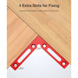 120x120mm 4.5'' 90 Degree Right Angle Engineer Precision Machinist Square Ruler