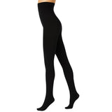 Voodoo Totally Matte Tights 100 Denier Black Slimming Stockings Pantyhose H31324