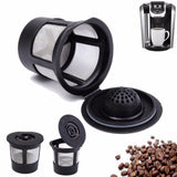 Reusable Filter Pod Refill K-Cup Keurig Breville Cuisinart Coffee Maker
