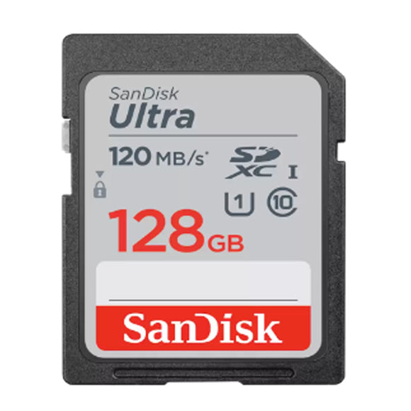 SanDisk Ultra 128GB SDUN4 Class 10 SDXC 120MB/s UHS-I SD Memory Card