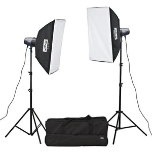 Metz Mecastudio SL-400 SB-II Photography Lighting Kit with Softbox MTZ9234061