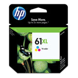 HP 61XL High Yield Ink Cartridge Black Cyan Magenta Yellow 4 inks Value Pack