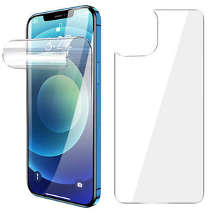 Soft PET Film Screen Protector Guard for Apple iPhone 14 Front and Back