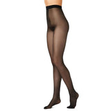 8 Pk Sheer Relief For Active Legs Support Women Black Pantyhose Stockings H32800