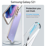 Transparent Clear Slim Soft Gel Phone Case Cover Guard for Samsung Galaxy S21
