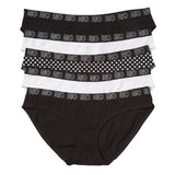 Rio 5 Pack Women Cotton Underwear Hipster Bikini Brief Polka Dot Assorted WXBL5Z