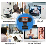 720P/1080P Full HD USB Webcam Web Camera with Microphone for PC Laptop Desktop