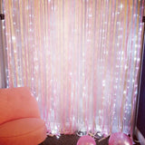 3M x 3M 300 LED Festival Christmas Wedding Party Curtain String Fairy Lamp Light