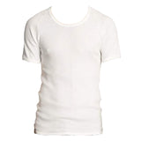 Holeproof Aircel Thermal Mens T-shirt Short Sleeve Tee Top MYQ31A White Waffle Knit