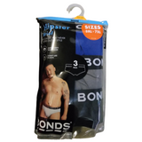Bonds 3 Pack Hipster Briefs Big Mens Plus Size Underwear Undies 3XL-7XL MXP83W