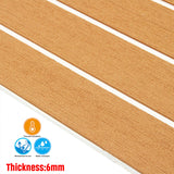 240cm x 90cm x 6mm EVA Foam Boat Flooring Mat Marine Decking Sheet Yacht Brown