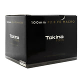 Tokina FIRIN 100MM F/2.8 FE MACRO Lens For Sony E-Mount Camera 11D2636N01