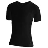 Holeproof Aircel Thermal Mens T-shirt Short Sleeve Tee Top MYQ31A Black Waffle Knit