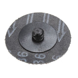 x50 2'' 50mm 36 Grit Roloc Roll Lock Sanding Disc Dremel Abrasive Surface Sander