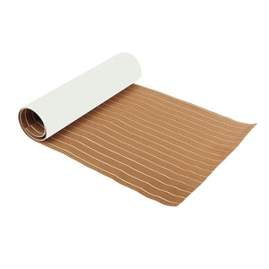 240cm x 90cm x 6mm EVA Foam Boat Flooring Mat Marine Decking Sheet Yacht Brown