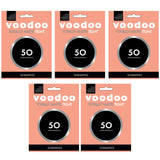 x5 Voodoo Totally Matte Tight 50 Denier Slimming Women Stockings Black Pantyhose Bulk H31316