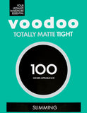2x Voodoo Totally Matte Tights 100 Denier Black Slimming Pantyhose H31324 Bulk Stockings