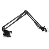 360° Rotation Flexible Long Arm Phone Tablet Holder Stand Mount Clip Desktop Bed