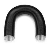 75mm 100cm Diesel Heater Air Pipe Duct Ducting Heating Hose Clip Outlet Webasto