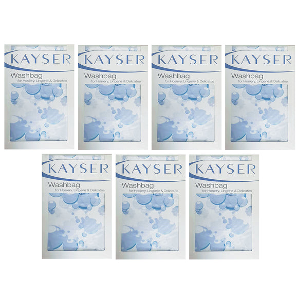7x Kayser Washbag Delicates Lingerie Bra Zip Mesh Laundry Wash Bag H10900 Bulk