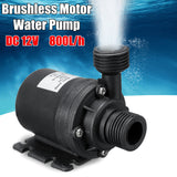 800L/H 12V 5M Solar Brushless Motor Hot Water Circulation System Booster Pump