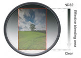 Hoya 82mm Pro Neutral Density ND32 Graduated Camera Lens Filter