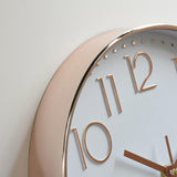 12'' 30cm Modern Silent Non Ticking Quartz Battery Operated Home Wall Clock